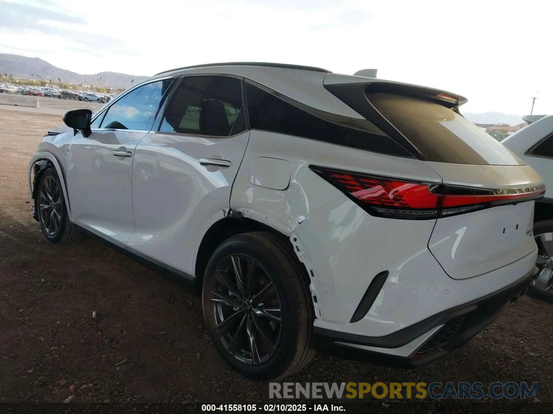 3 fotografías del automóvil dañado 2T2BAMCA7SC093752 LEXUS RX 350 2025