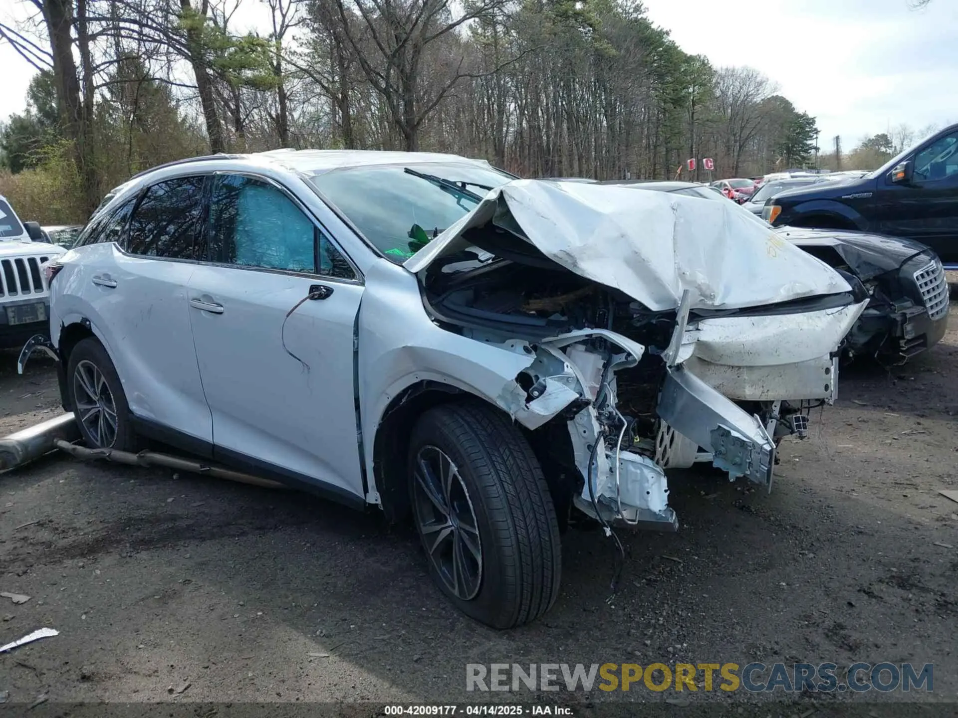 13 fotografías del automóvil dañado 2T2BAMCA7SC095145 LEXUS RX 350 2025