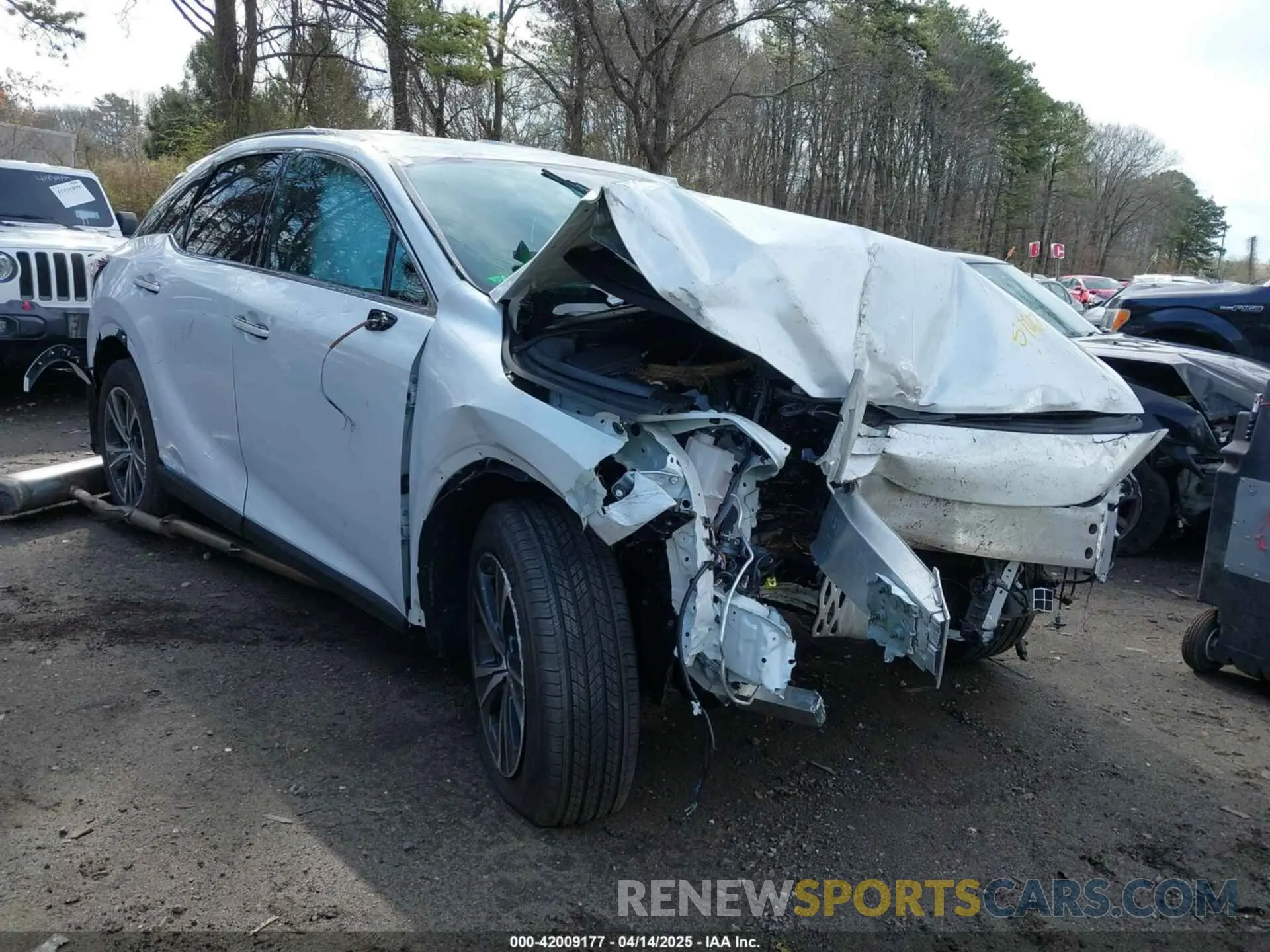 6 fotografías del automóvil dañado 2T2BAMCA7SC095145 LEXUS RX 350 2025