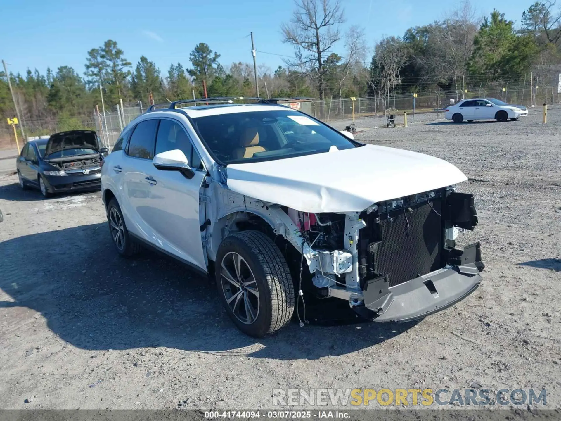 1 fotografías del automóvil dañado JTJCHMAAXS2022824 LEXUS RX 350 2025