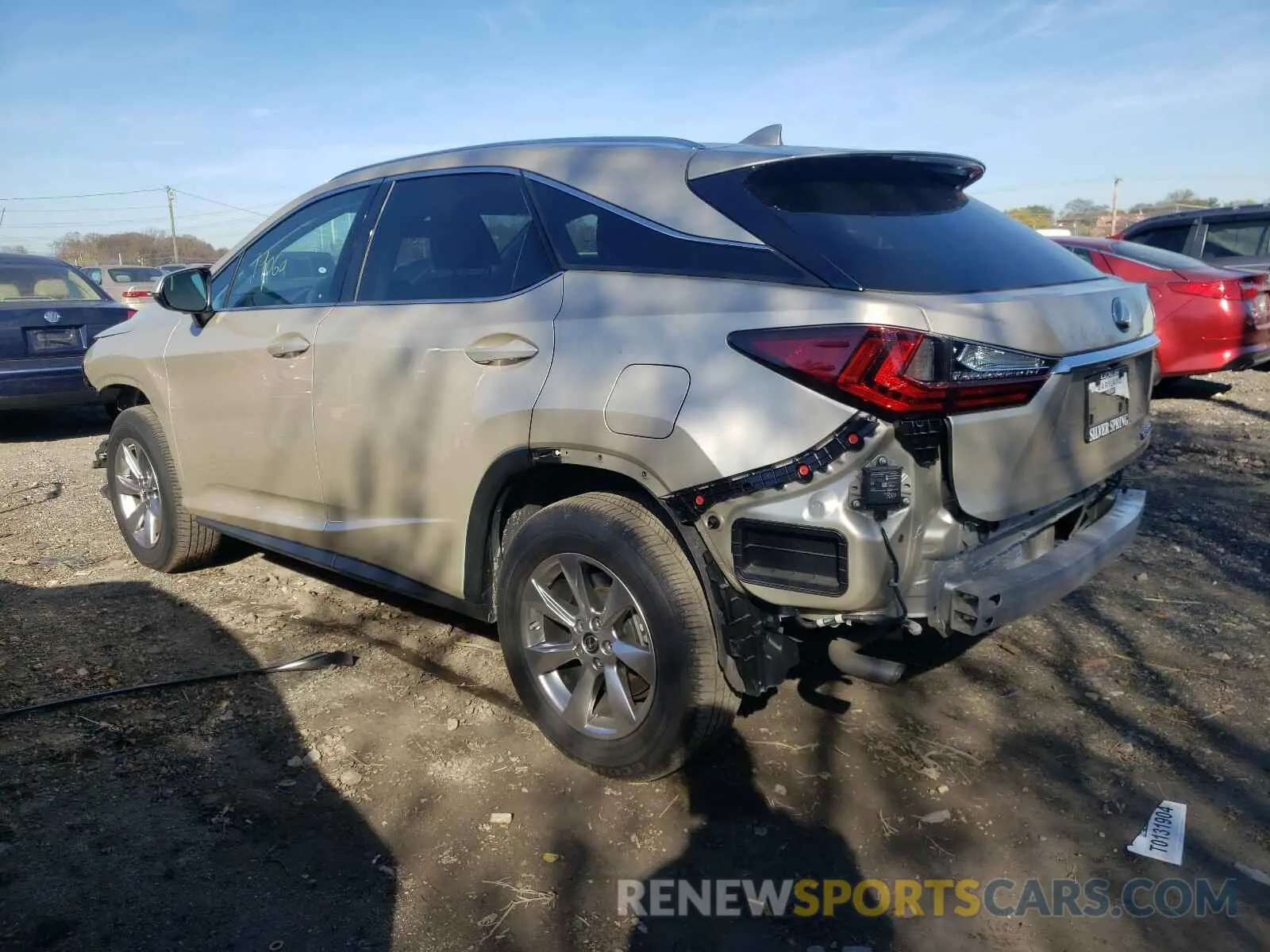 3 fotografías del automóvil dañado 2T2BZMCA1KC206992 LEXUS RX 350 BAS 2019
