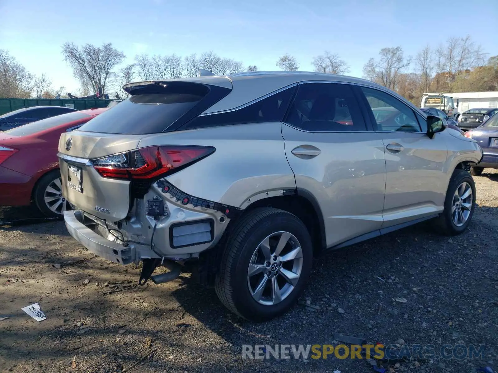 4 fotografías del automóvil dañado 2T2BZMCA1KC206992 LEXUS RX 350 BAS 2019