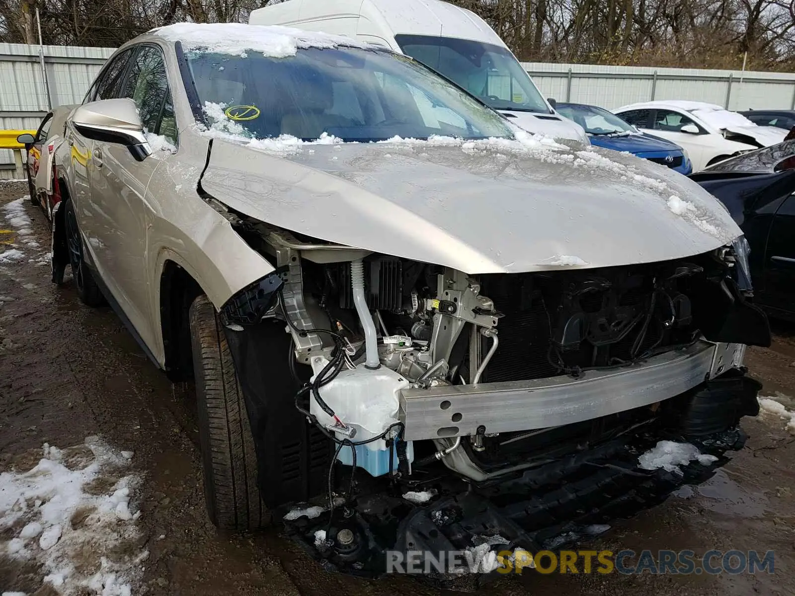 1 fotografías del automóvil dañado 2T2BZMCA2KC203616 LEXUS RX 350 BAS 2019