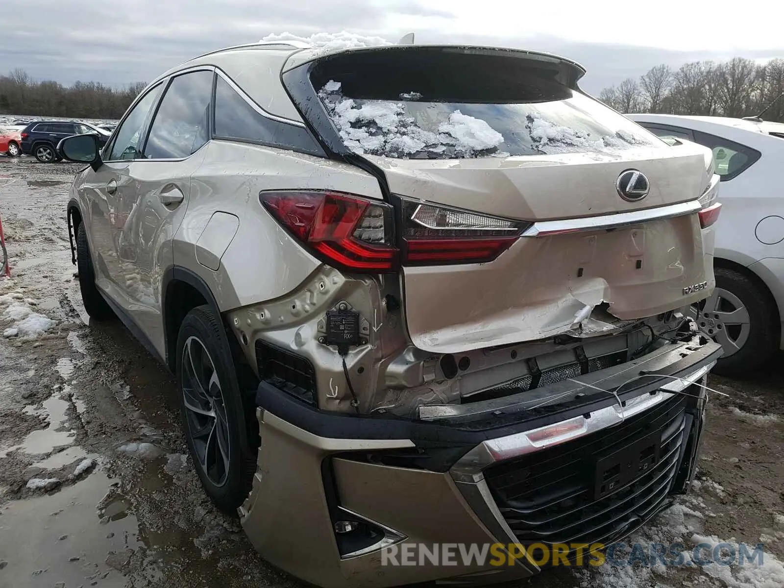 3 fotografías del automóvil dañado 2T2BZMCA2KC203616 LEXUS RX 350 BAS 2019