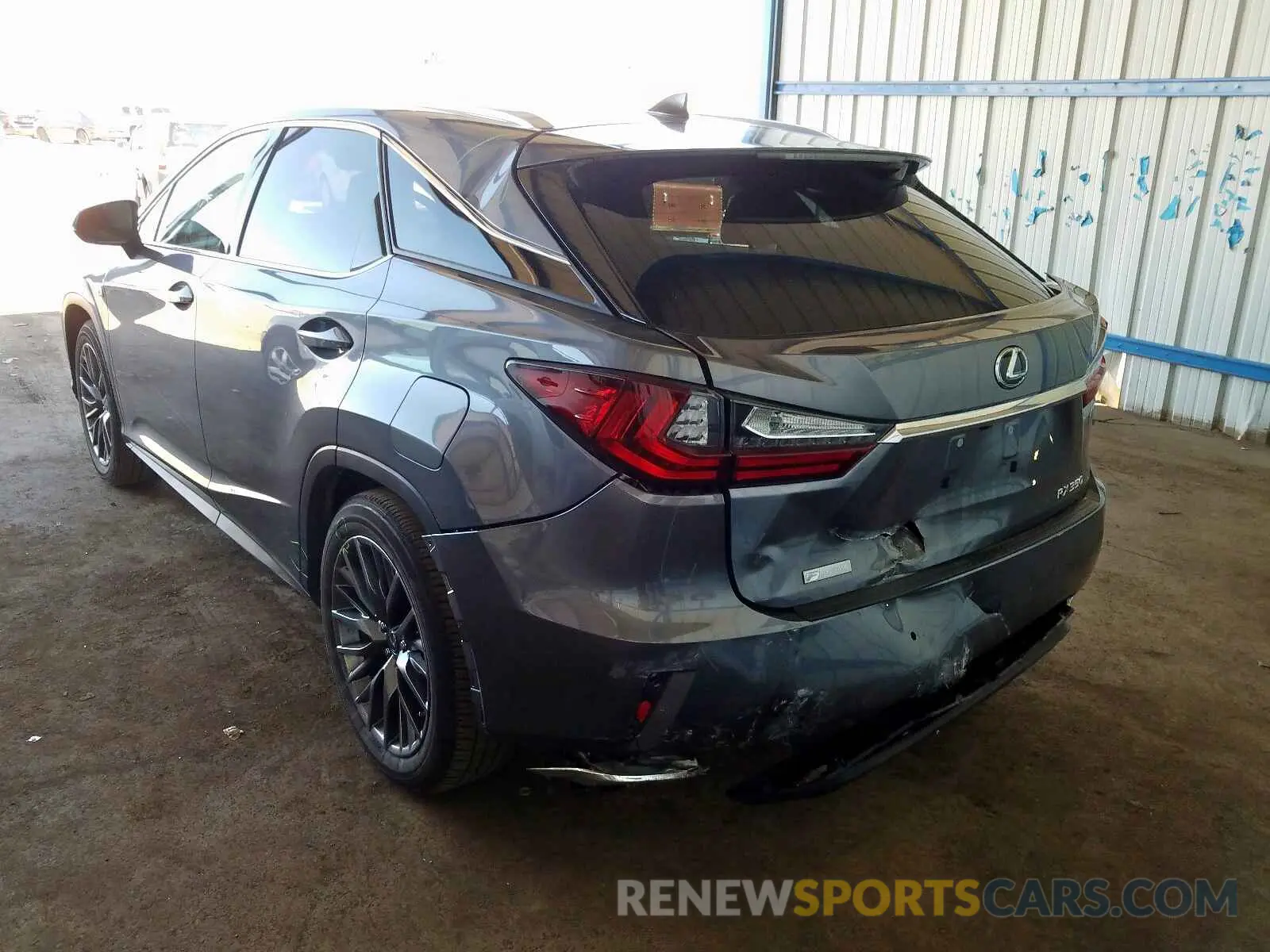 3 fotografías del automóvil dañado 2T2BZMCA5KC195236 LEXUS RX 350 BAS 2019