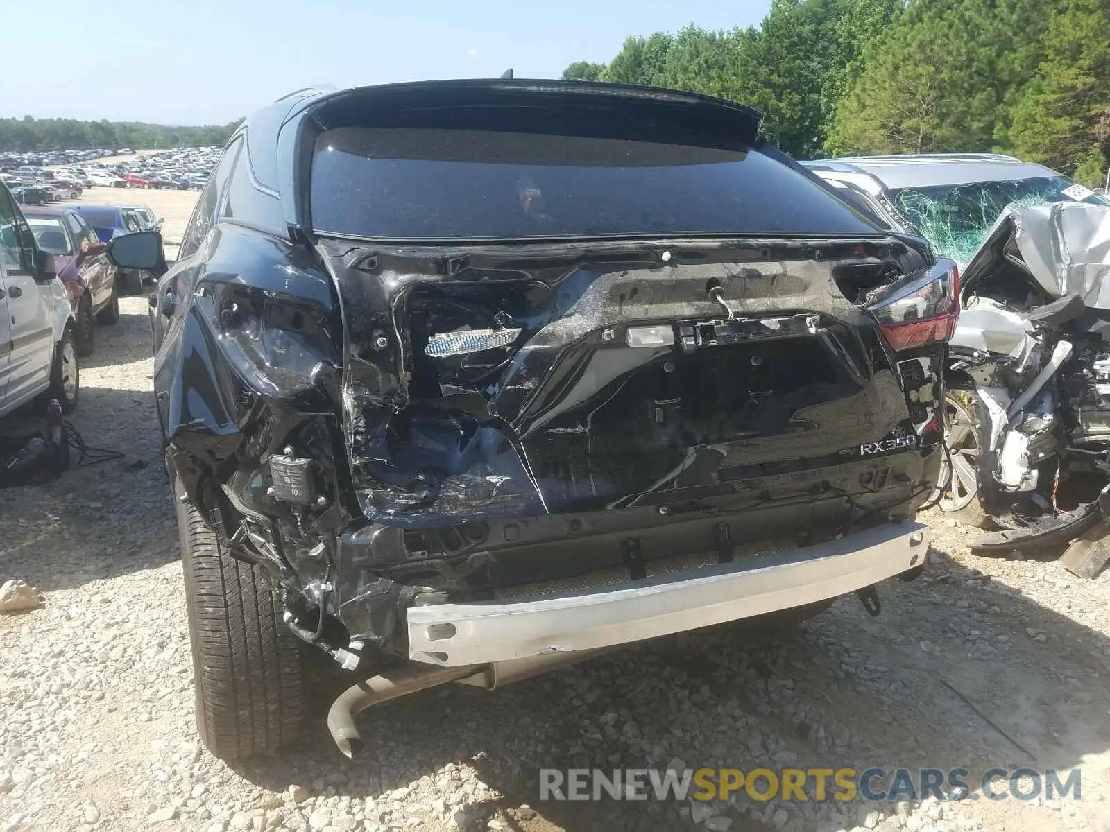 9 fotografías del automóvil dañado 2T2BZMCA5KC204789 LEXUS RX 350 BAS 2019