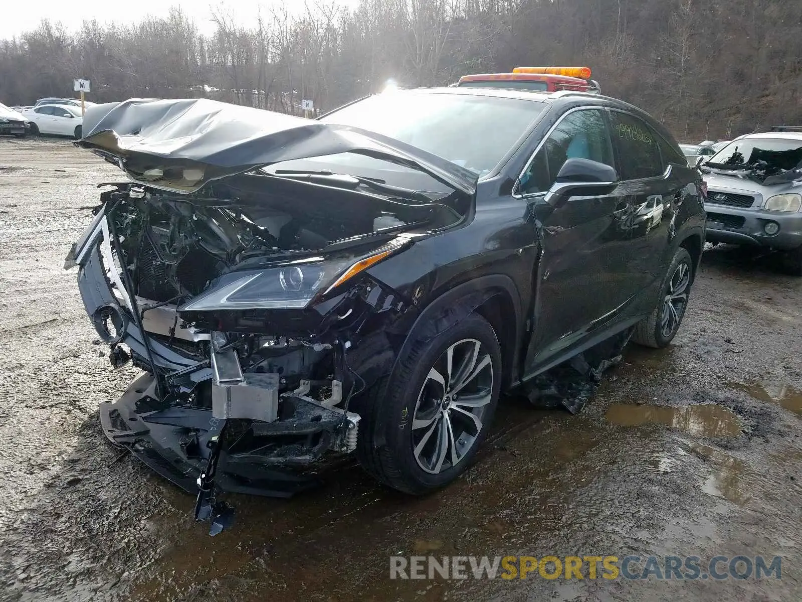 2 fotografías del automóvil dañado 2T2BZMCA6KC204655 LEXUS RX 350 BAS 2019