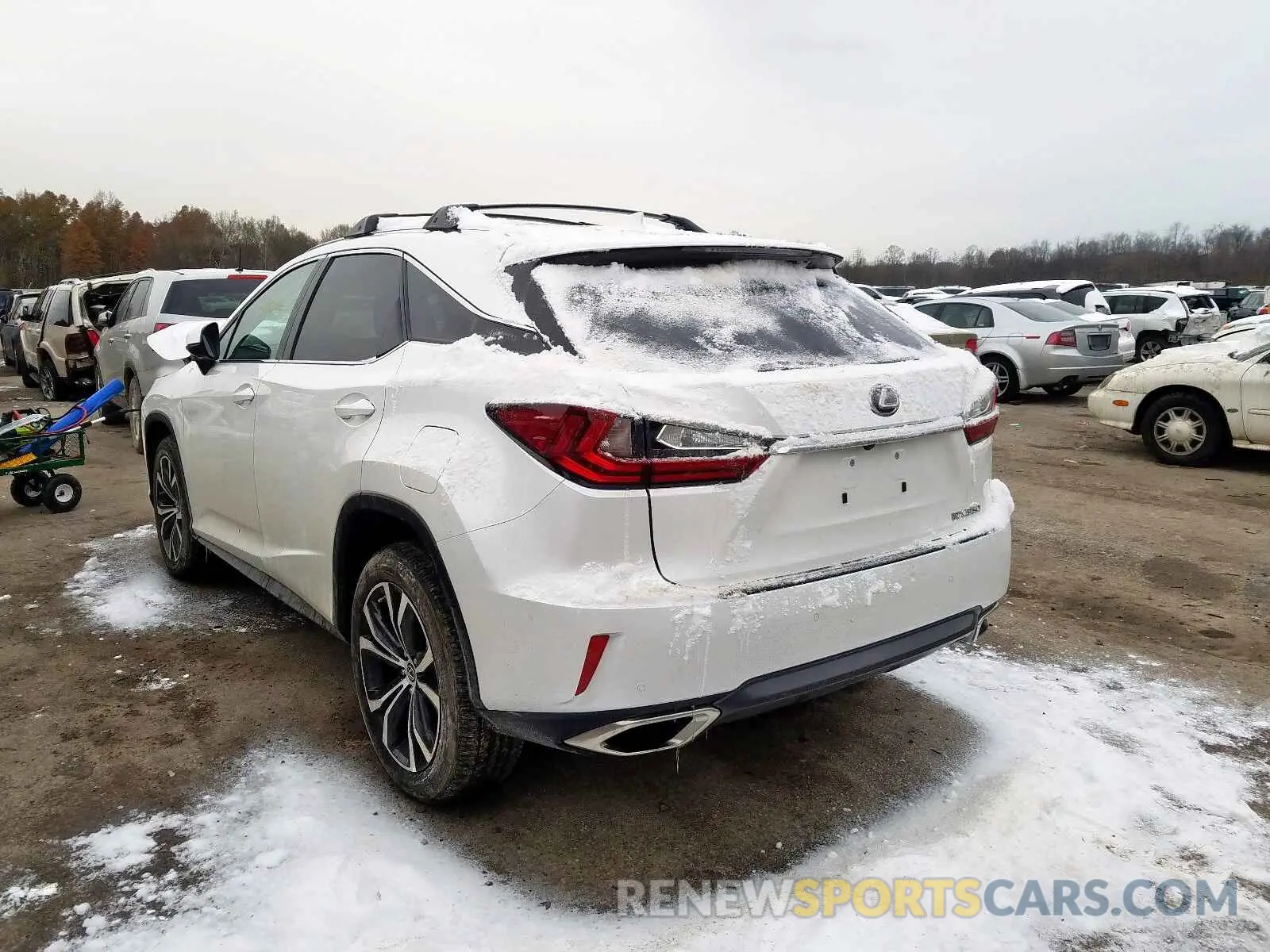 3 fotografías del automóvil dañado 2T2BZMCA9KC203726 LEXUS RX 350 BAS 2019