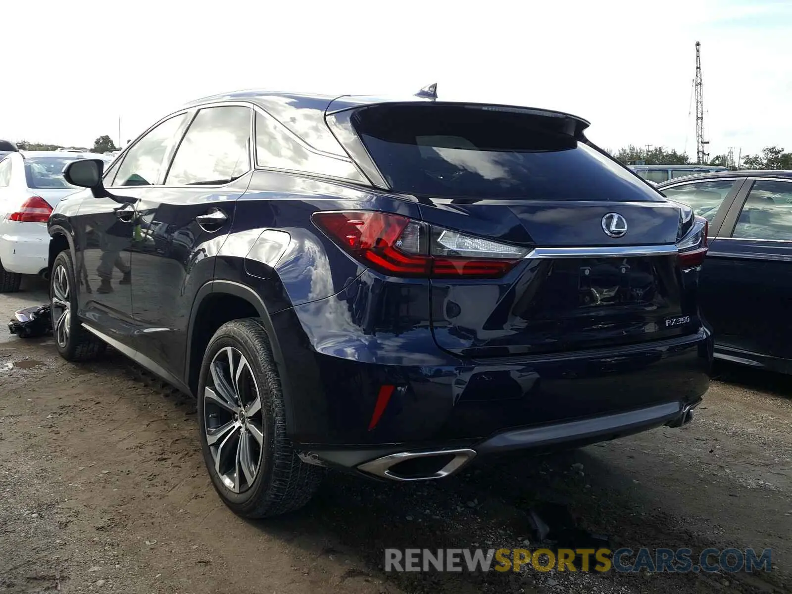 3 fotografías del automóvil dañado 2T2ZZMCA1KC119415 LEXUS RX 350 BAS 2019