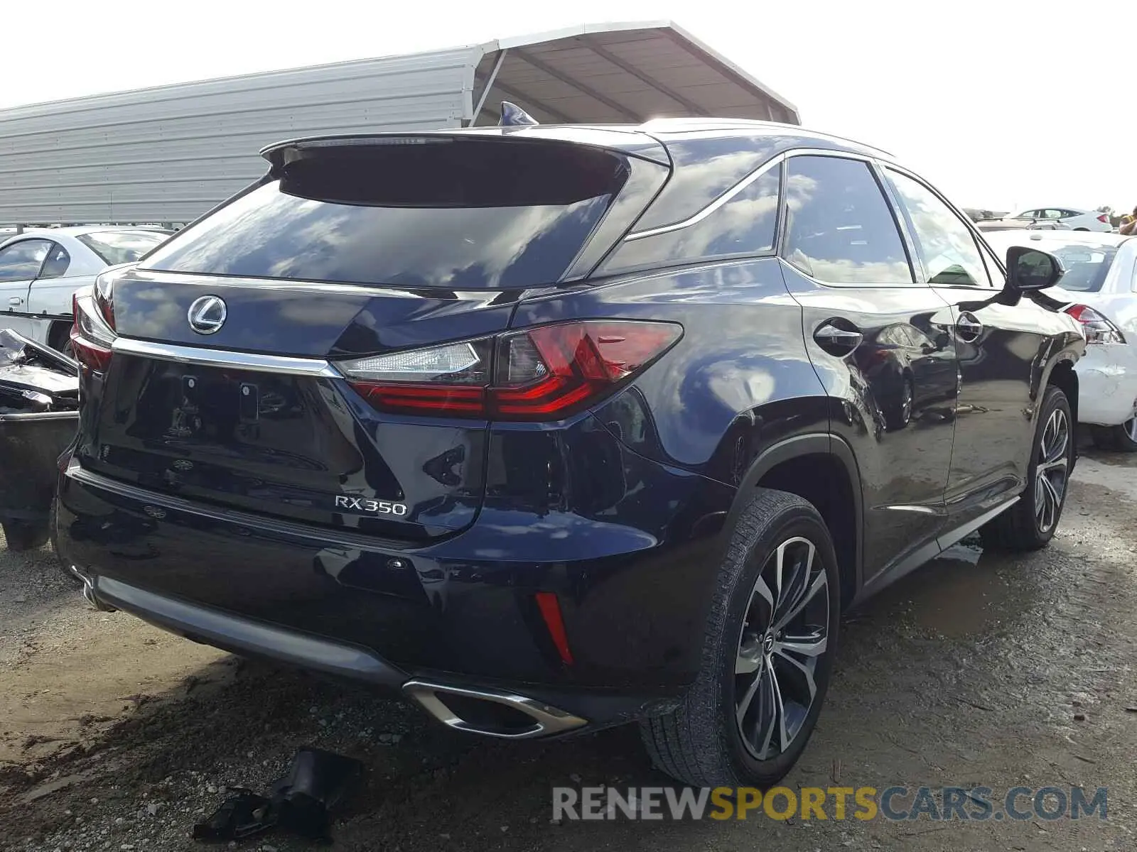 4 fotografías del automóvil dañado 2T2ZZMCA1KC119415 LEXUS RX 350 BAS 2019