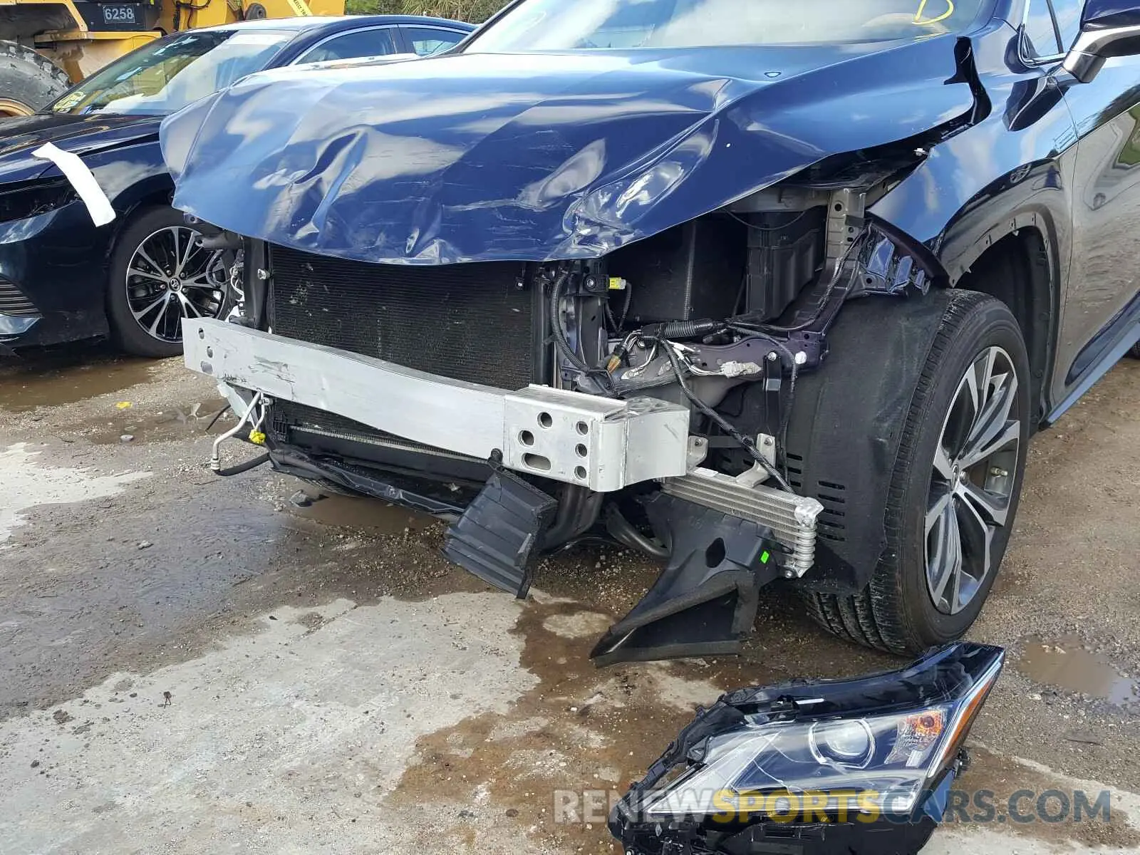 9 fotografías del automóvil dañado 2T2ZZMCA1KC119415 LEXUS RX 350 BAS 2019