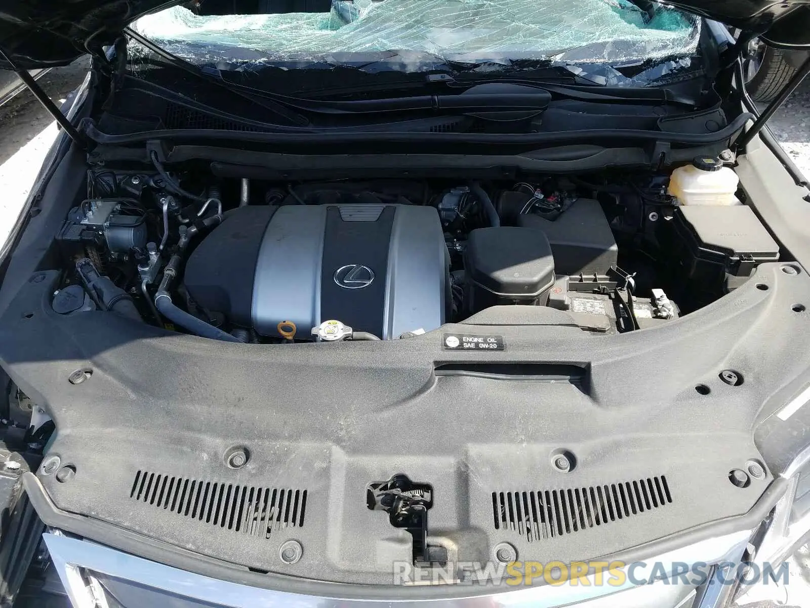 7 fotografías del automóvil dañado 2T2ZZMCA9KC127312 LEXUS RX 350 BAS 2019