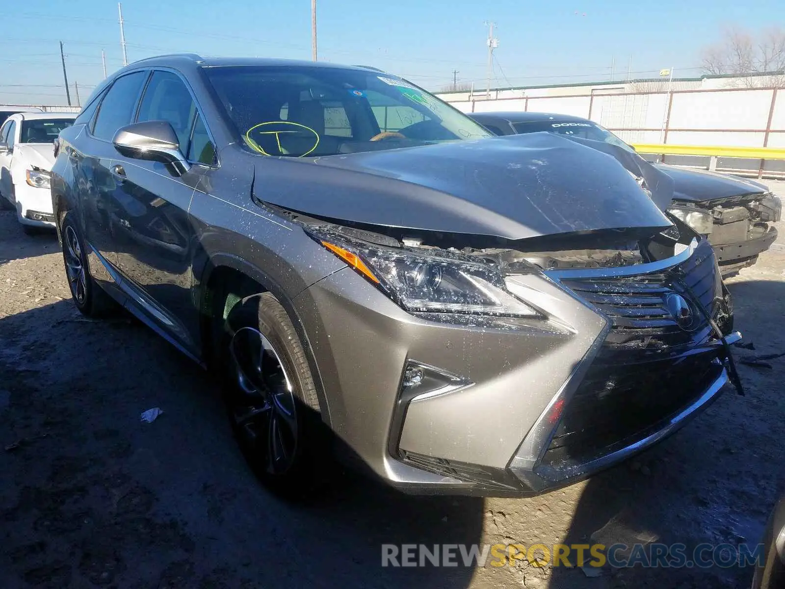 1 fotografías del automóvil dañado 2T2ZZMCAXKC117694 LEXUS RX 350 BAS 2019