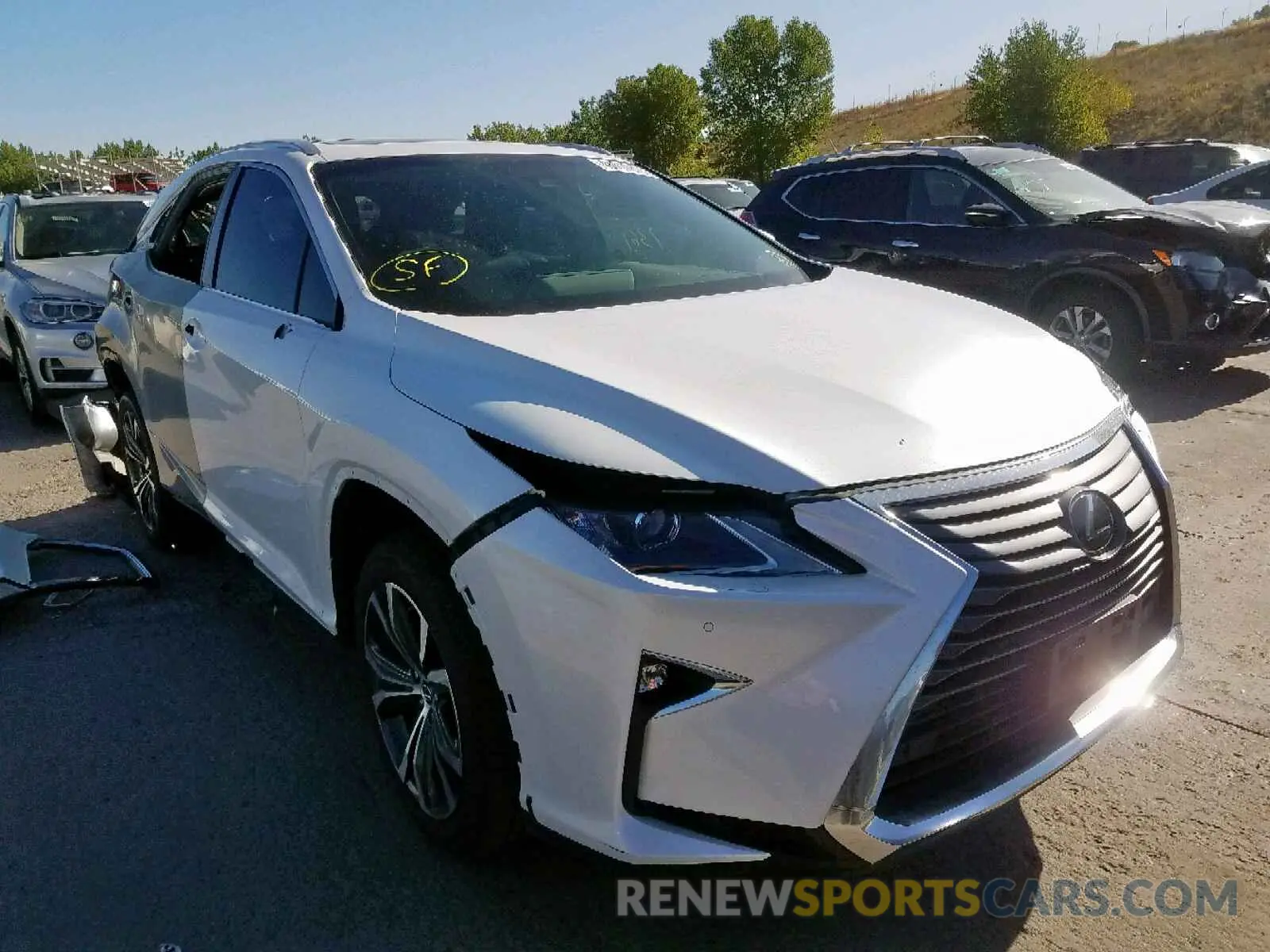 1 fotografías del automóvil dañado JTJBZMCA8K2040342 LEXUS RX 350 BAS 2019