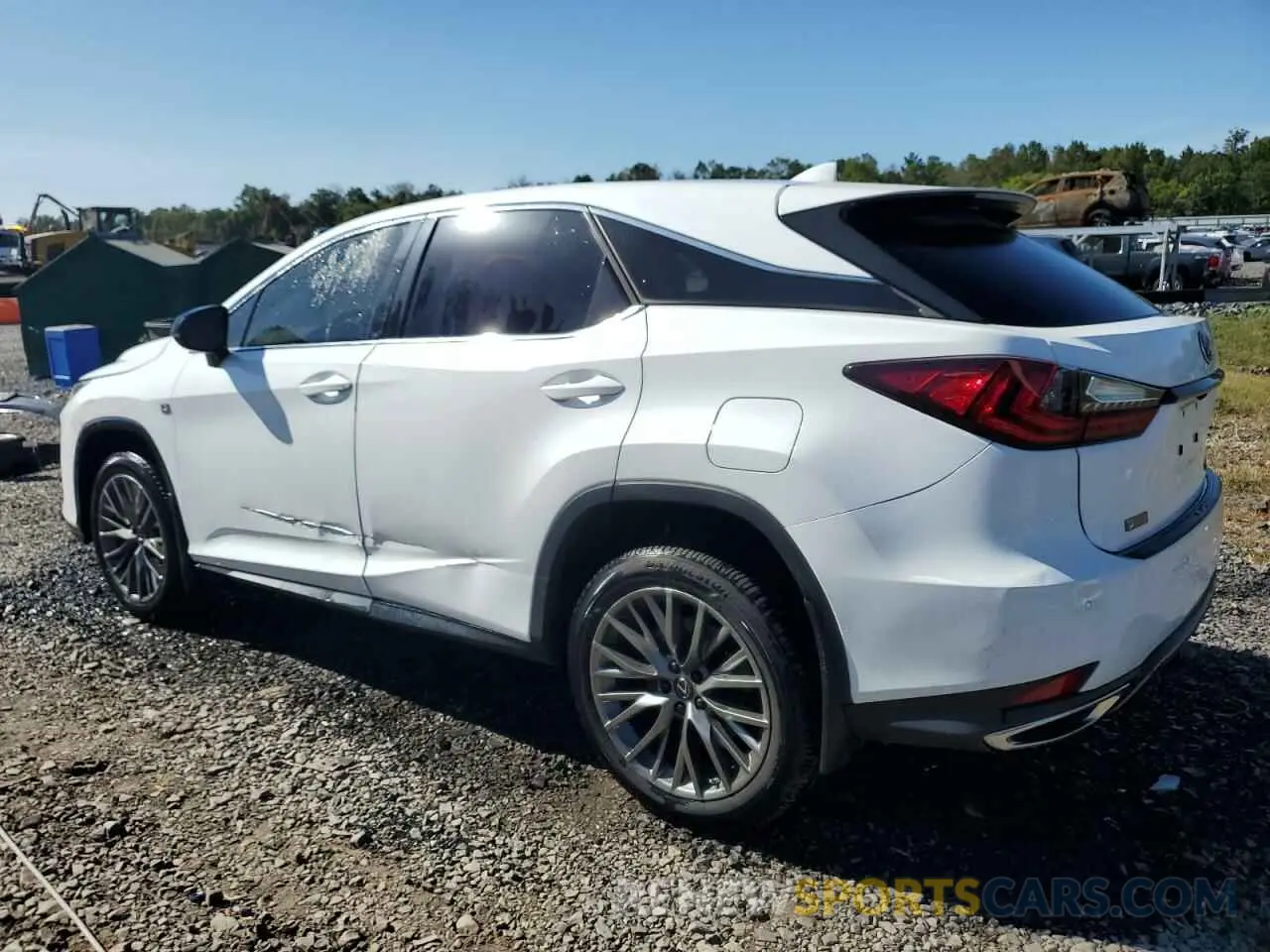 2 fotografías del automóvil dañado 2T2SZMDA4LC224774 LEXUS RX 350 F S 2020