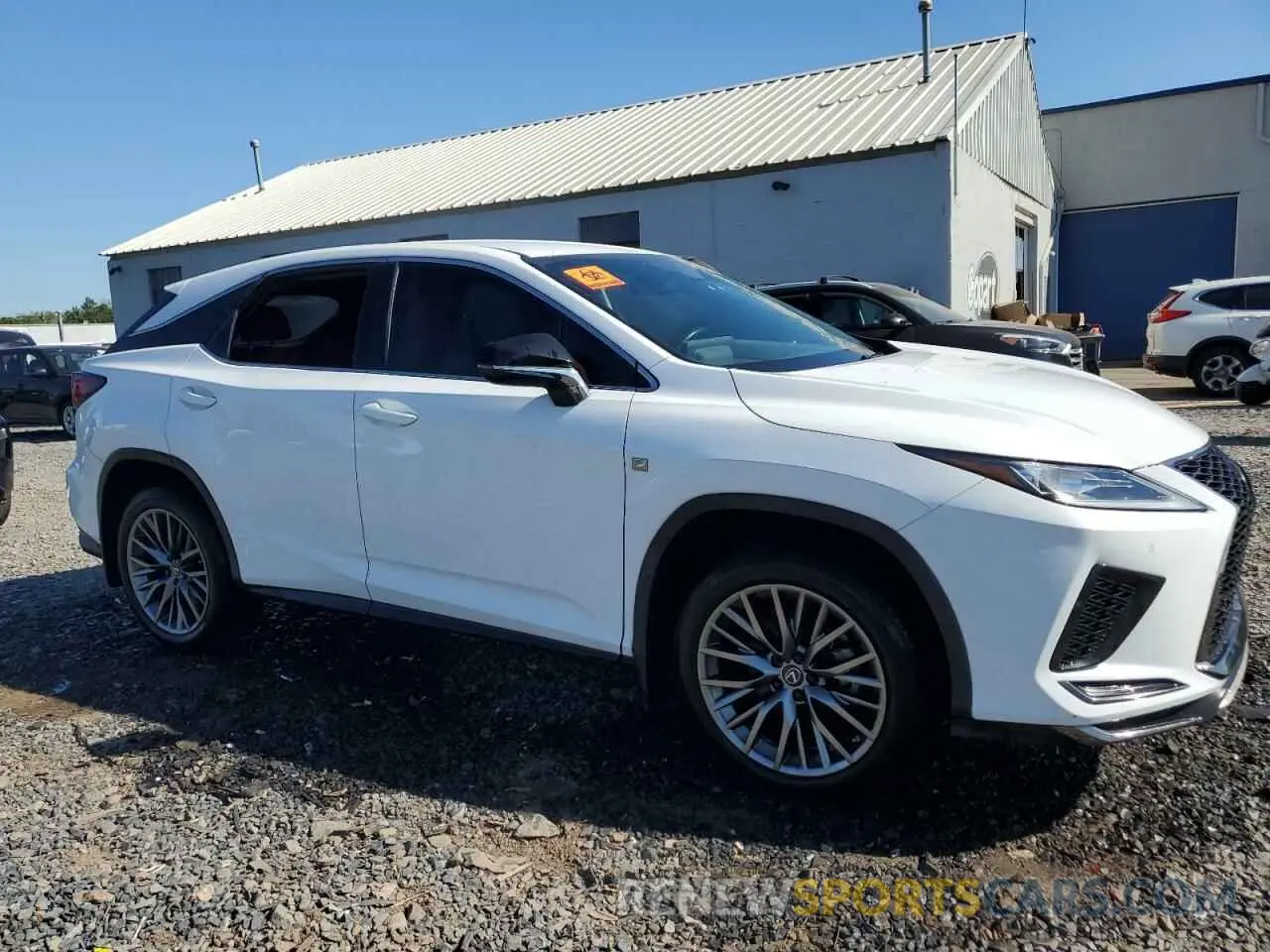4 fotografías del automóvil dañado 2T2SZMDA4LC224774 LEXUS RX 350 F S 2020