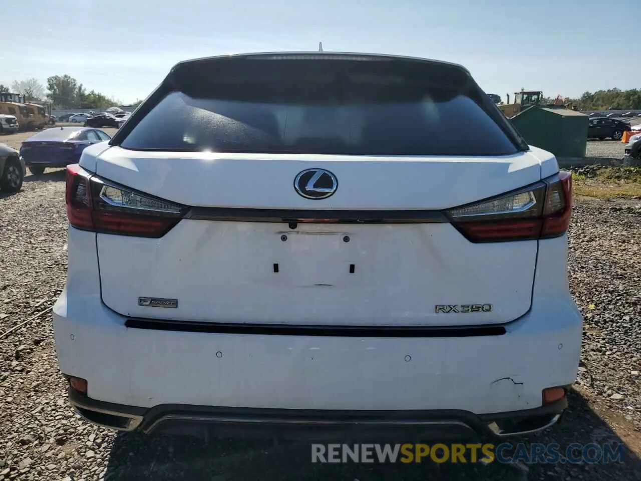 6 fotografías del automóvil dañado 2T2SZMDA4LC224774 LEXUS RX 350 F S 2020