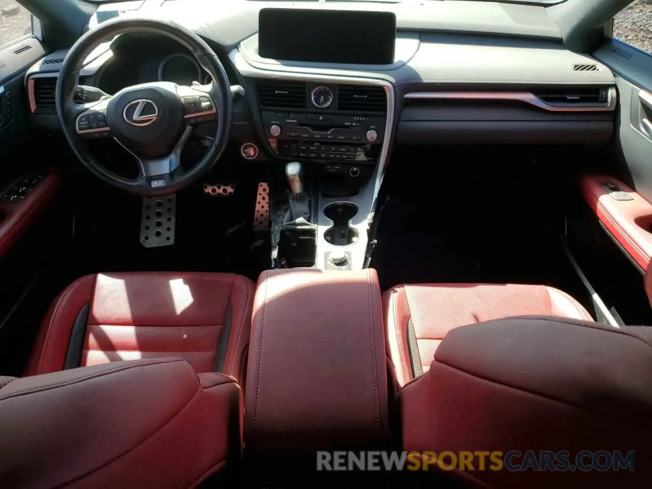 8 fotografías del automóvil dañado 2T2SZMDA4LC224774 LEXUS RX 350 F S 2020