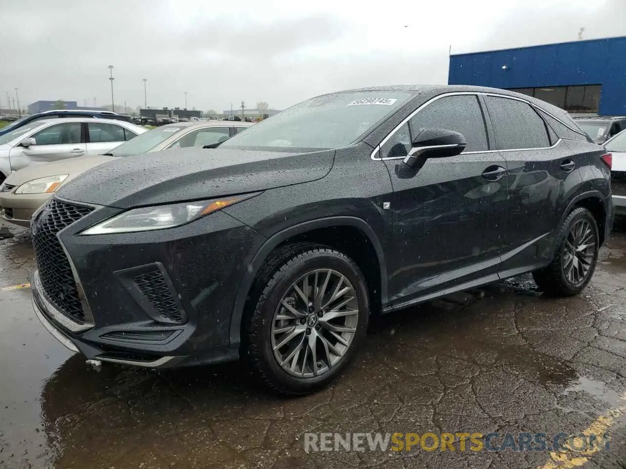 1 fotografías del automóvil dañado 2T2SZMDA5LC224069 LEXUS RX 350 F S 2020
