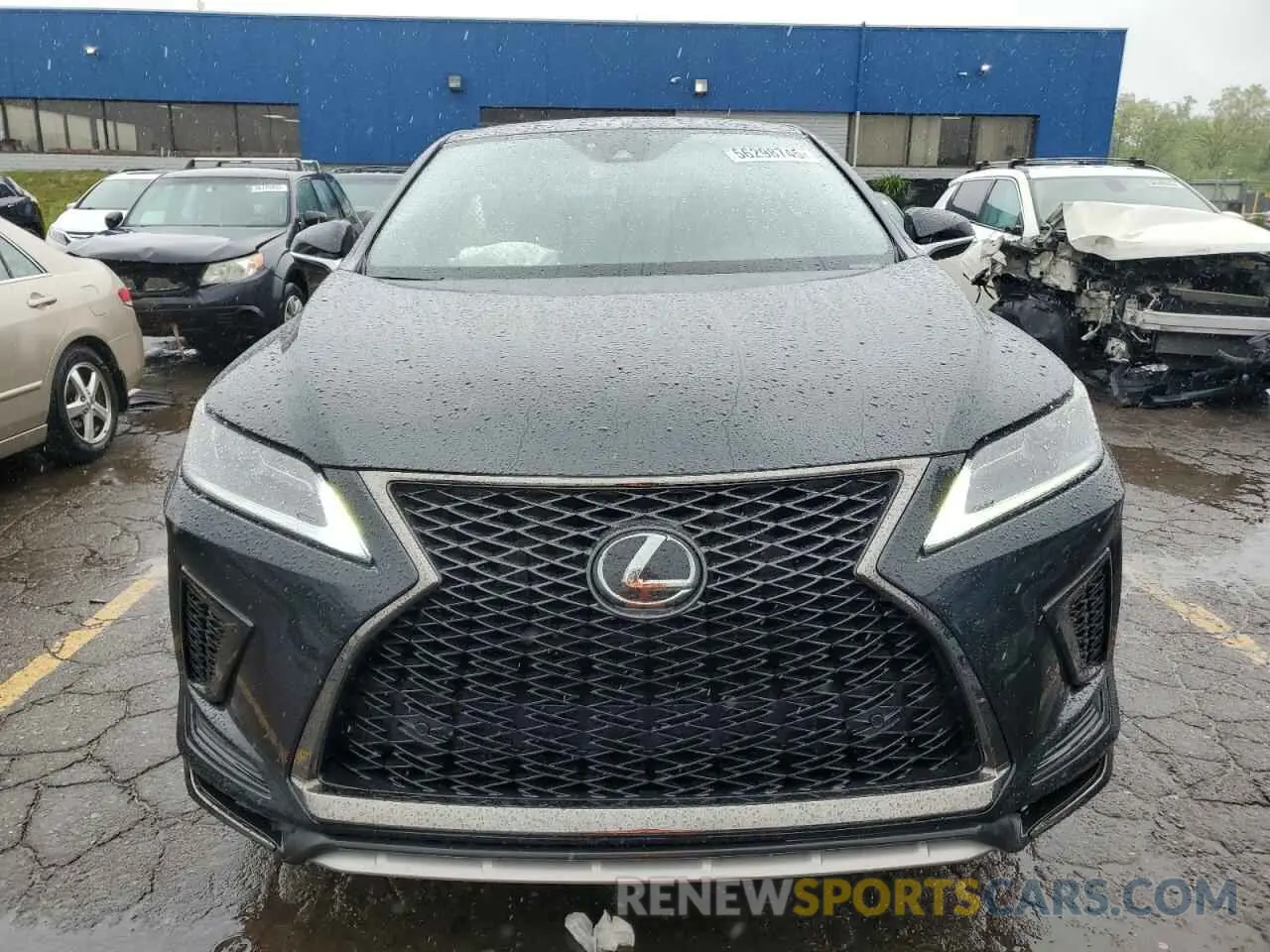 5 fotografías del automóvil dañado 2T2SZMDA5LC224069 LEXUS RX 350 F S 2020