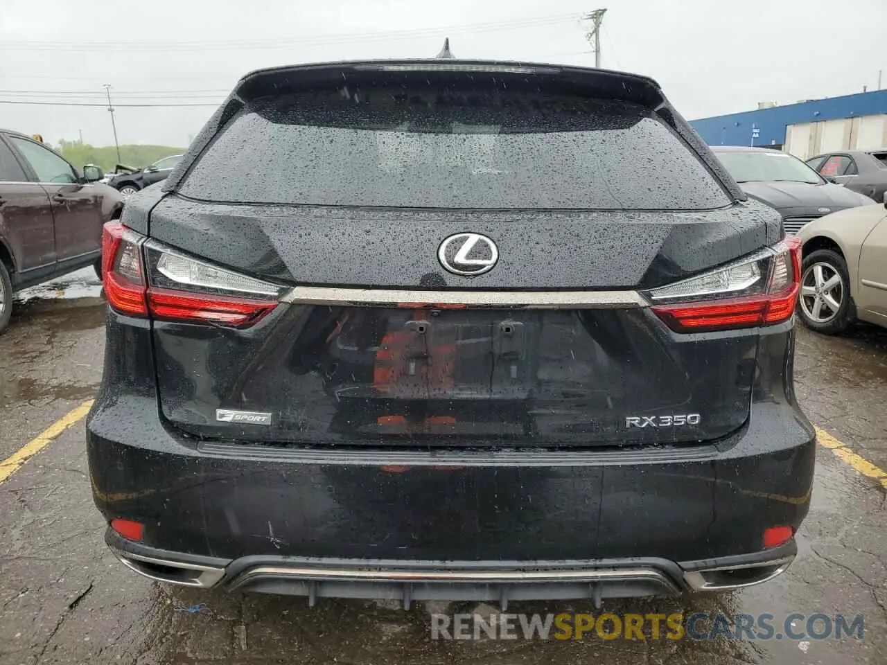 6 fotografías del automóvil dañado 2T2SZMDA5LC224069 LEXUS RX 350 F S 2020