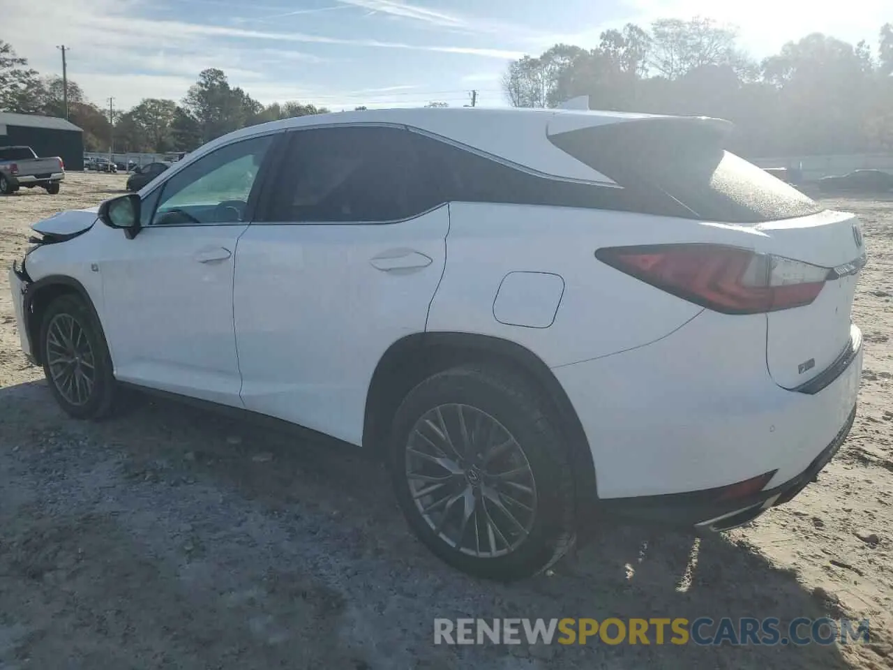 2 fotografías del automóvil dañado 2T2SZMDAXLC235598 LEXUS RX 350 F S 2020