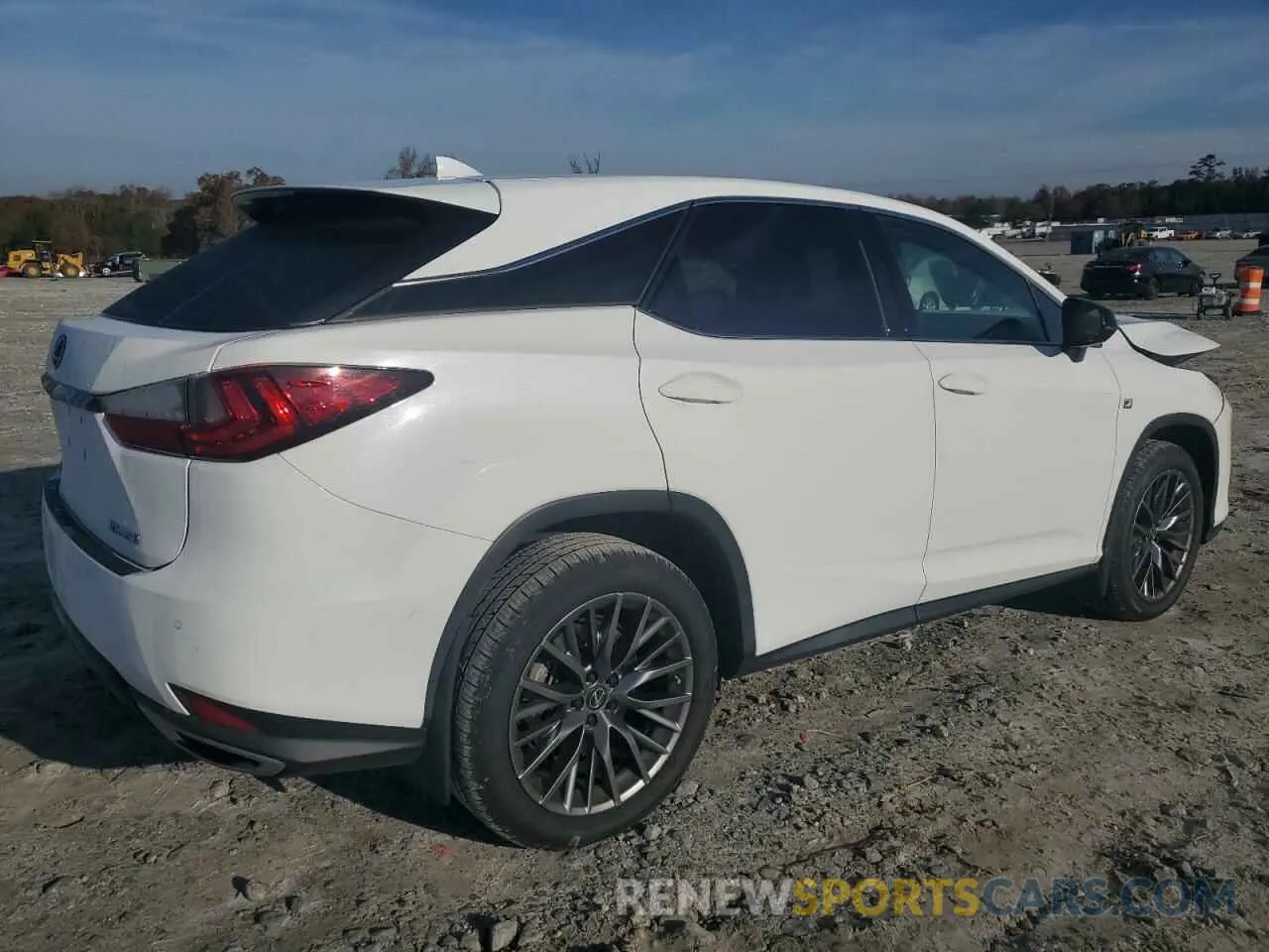 3 fotografías del automóvil dañado 2T2SZMDAXLC235598 LEXUS RX 350 F S 2020