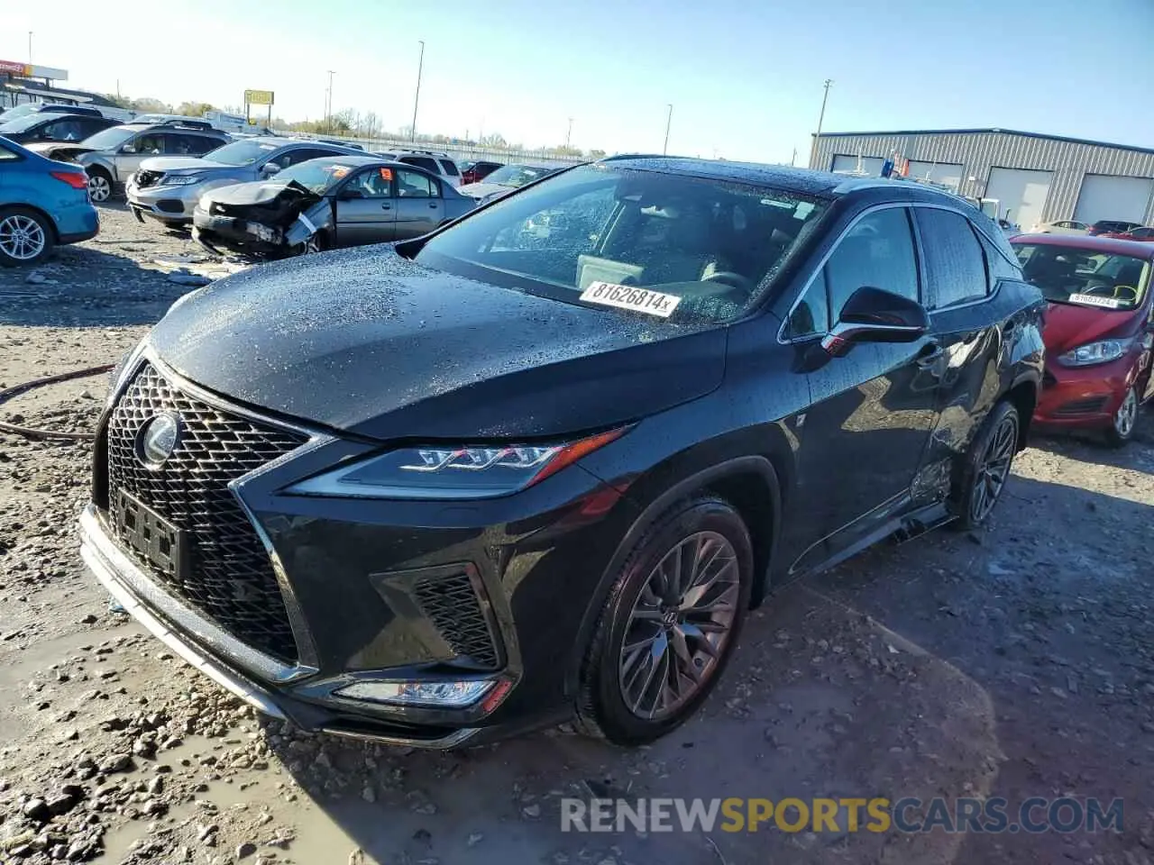 1 fotografías del automóvil dañado 2T2YZMDA0LC234969 LEXUS RX 350 F S 2020