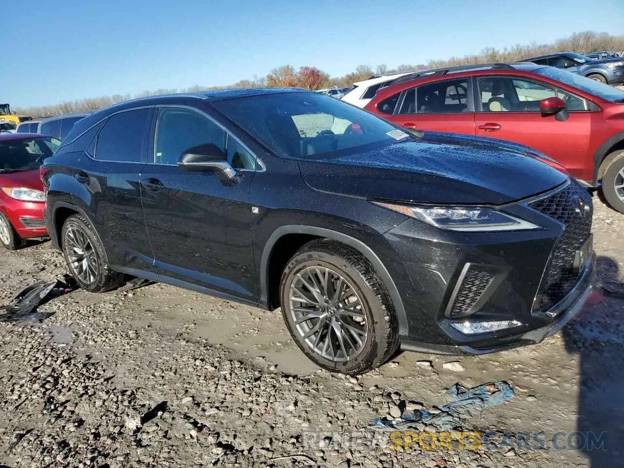 4 fotografías del automóvil dañado 2T2YZMDA0LC234969 LEXUS RX 350 F S 2020