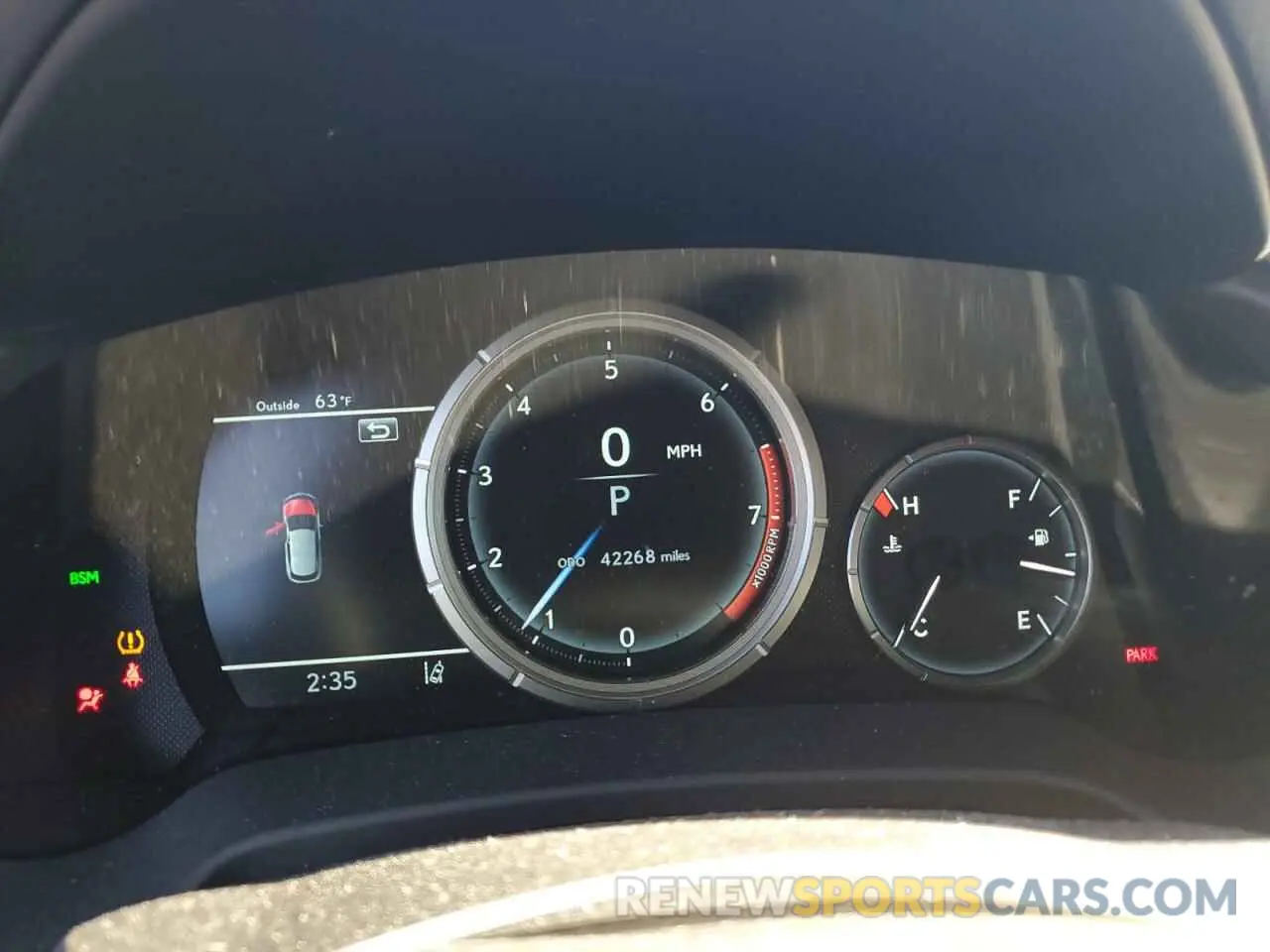 9 fotografías del automóvil dañado 2T2YZMDA0LC234969 LEXUS RX 350 F S 2020