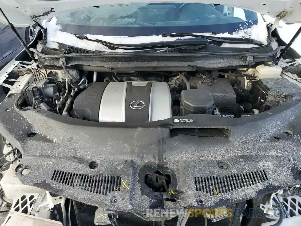 12 fotografías del automóvil dañado 2T2YZMDA2LC251207 LEXUS RX 350 F S 2020