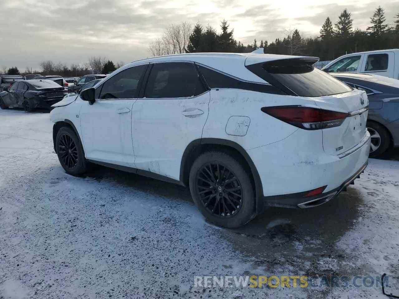 2 fotografías del automóvil dañado 2T2YZMDA2LC251207 LEXUS RX 350 F S 2020