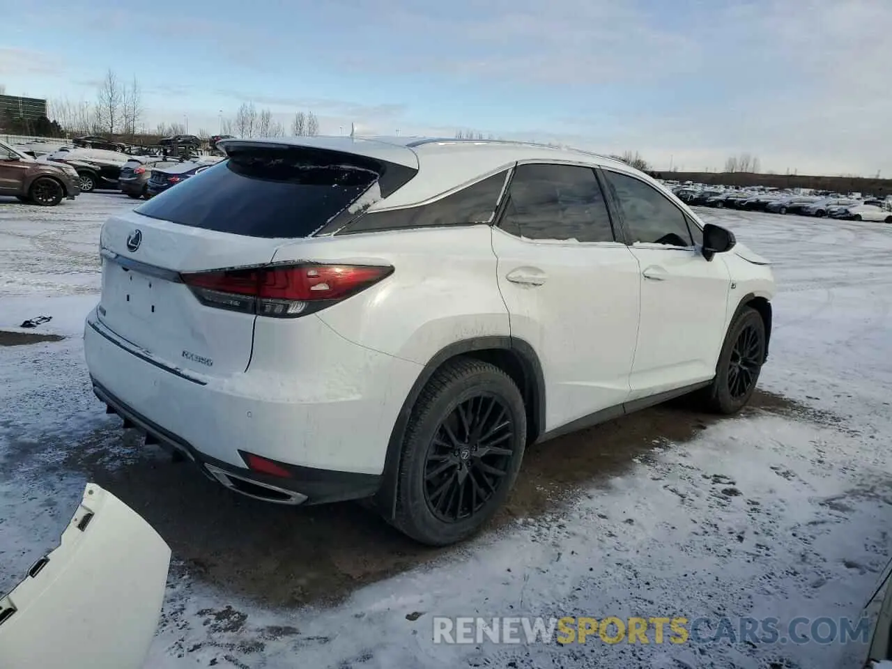 3 fotografías del automóvil dañado 2T2YZMDA2LC251207 LEXUS RX 350 F S 2020