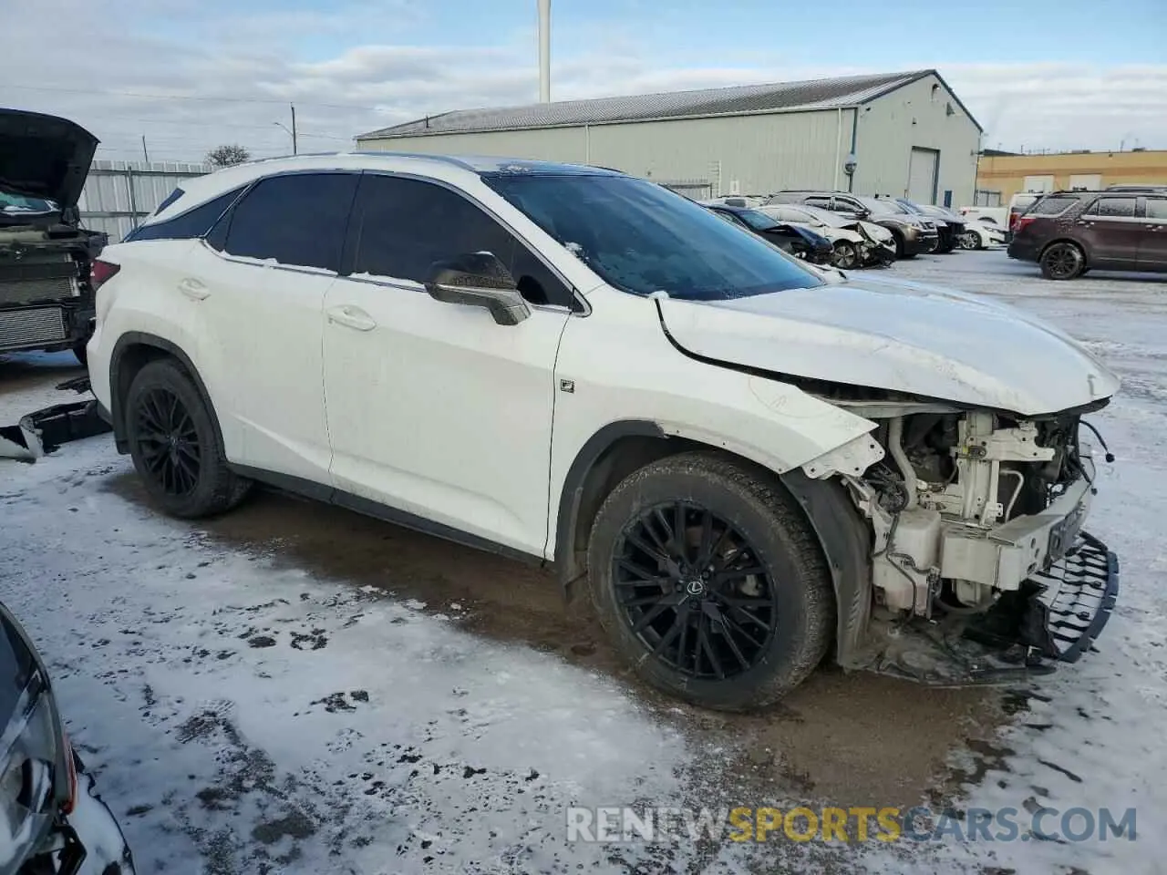 4 fotografías del automóvil dañado 2T2YZMDA2LC251207 LEXUS RX 350 F S 2020