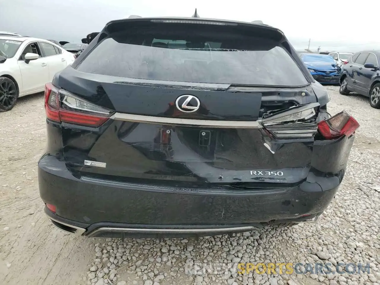 6 fotografías del automóvil dañado 2T2YZMDA3LC245349 LEXUS RX 350 F S 2020