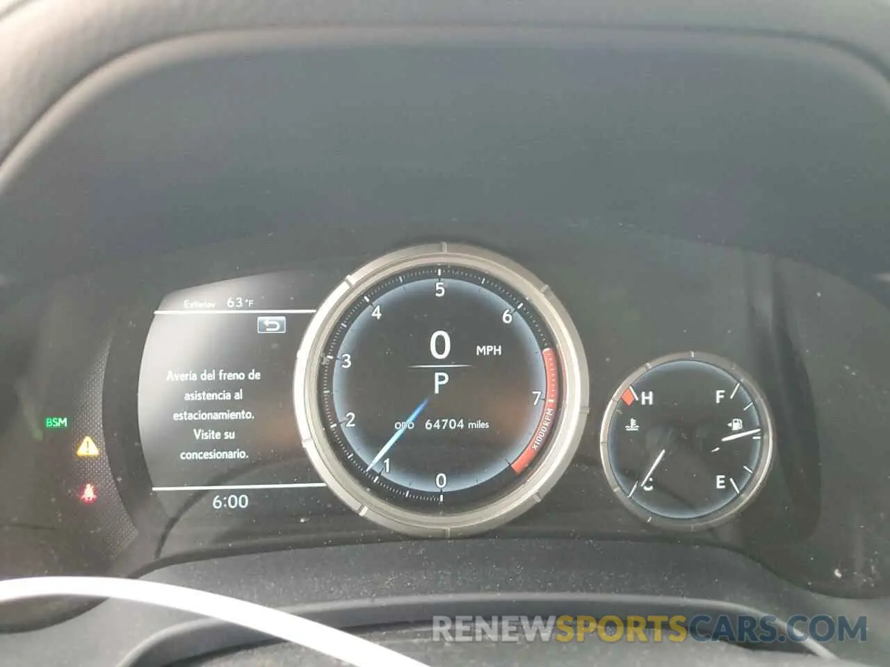 9 fotografías del automóvil dañado 2T2YZMDA3LC245349 LEXUS RX 350 F S 2020