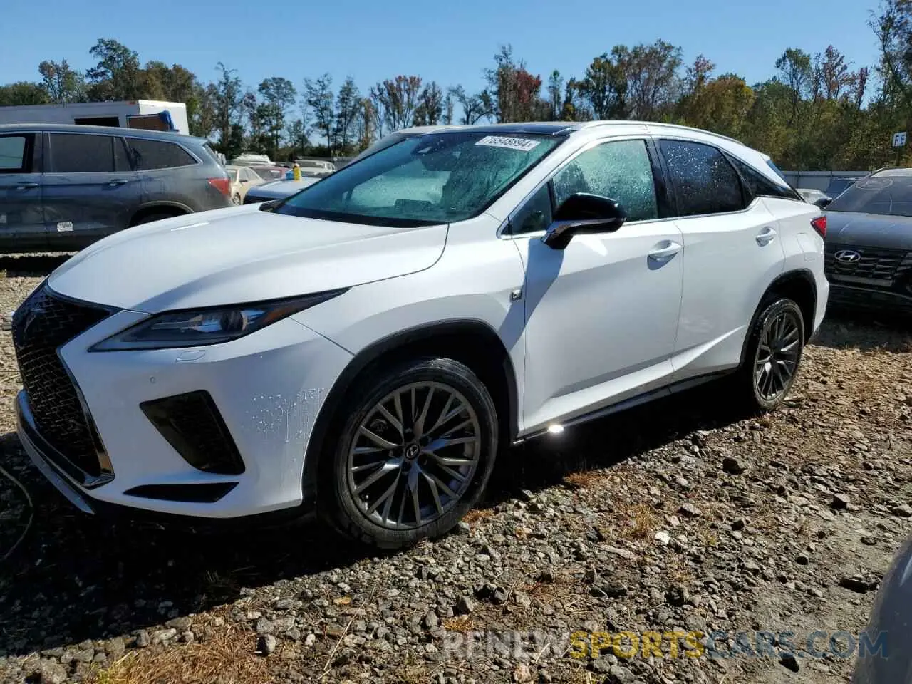 1 fotografías del automóvil dañado 2T2YZMDA3LC256688 LEXUS RX 350 F S 2020