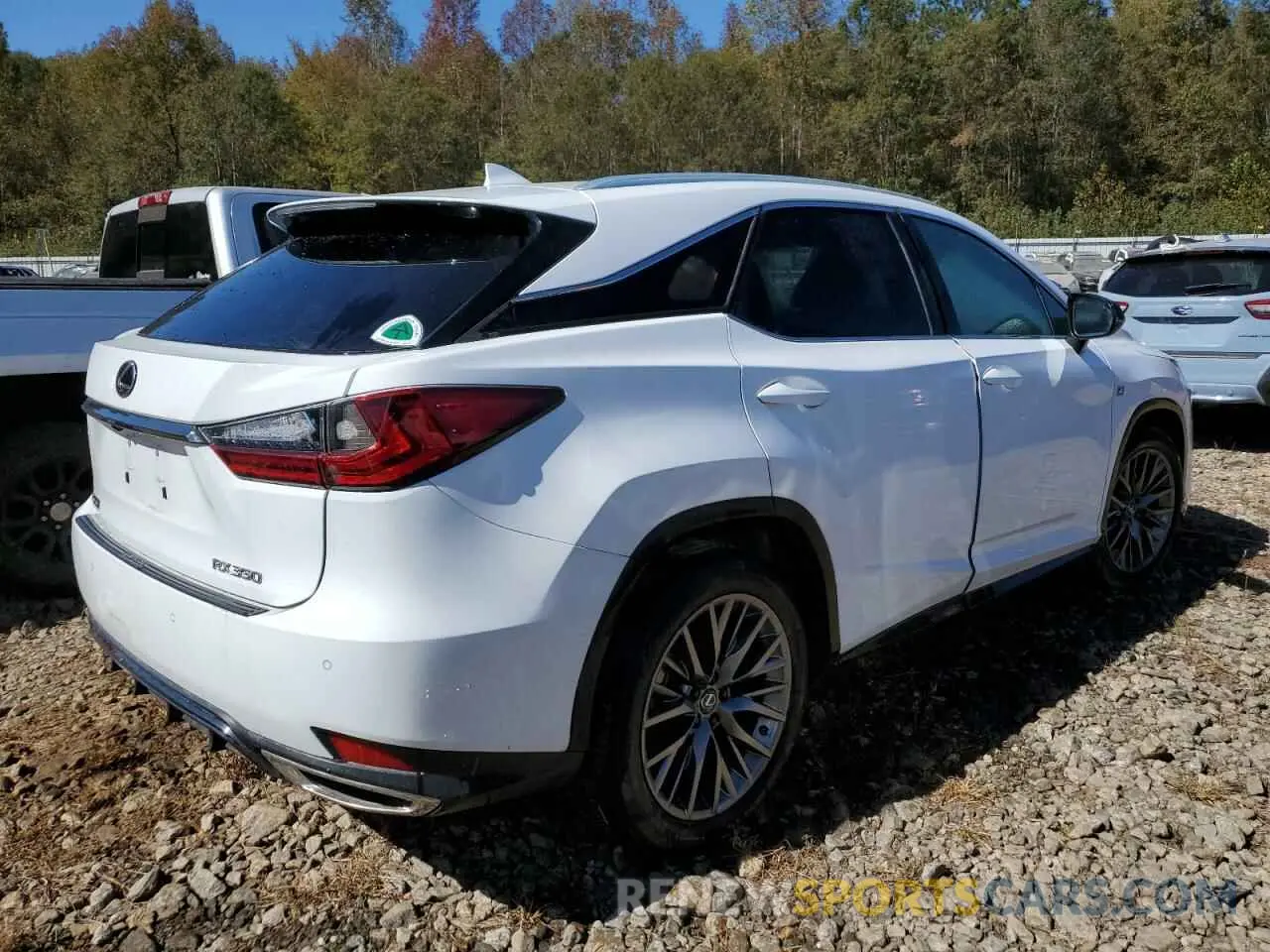 3 fotografías del automóvil dañado 2T2YZMDA3LC256688 LEXUS RX 350 F S 2020