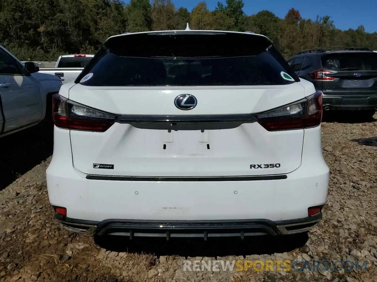 6 fotografías del automóvil dañado 2T2YZMDA3LC256688 LEXUS RX 350 F S 2020