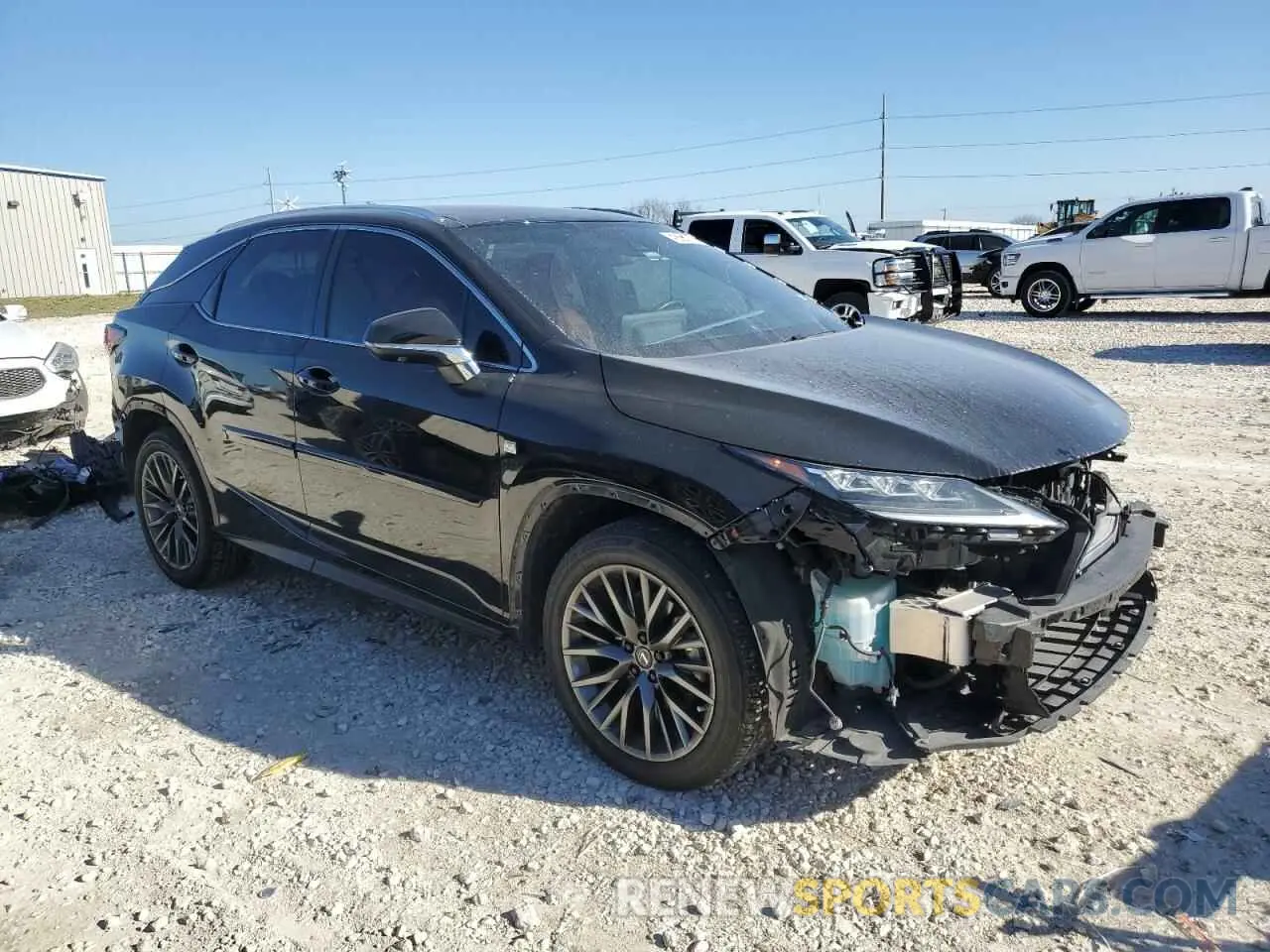 4 fotografías del automóvil dañado 2T2YZMDA5LC244400 LEXUS RX 350 F S 2020