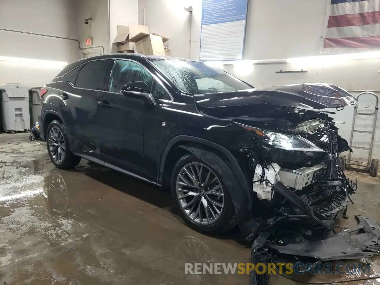 4 fotografías del automóvil dañado 2T2YZMDA5LC257762 LEXUS RX 350 F S 2020