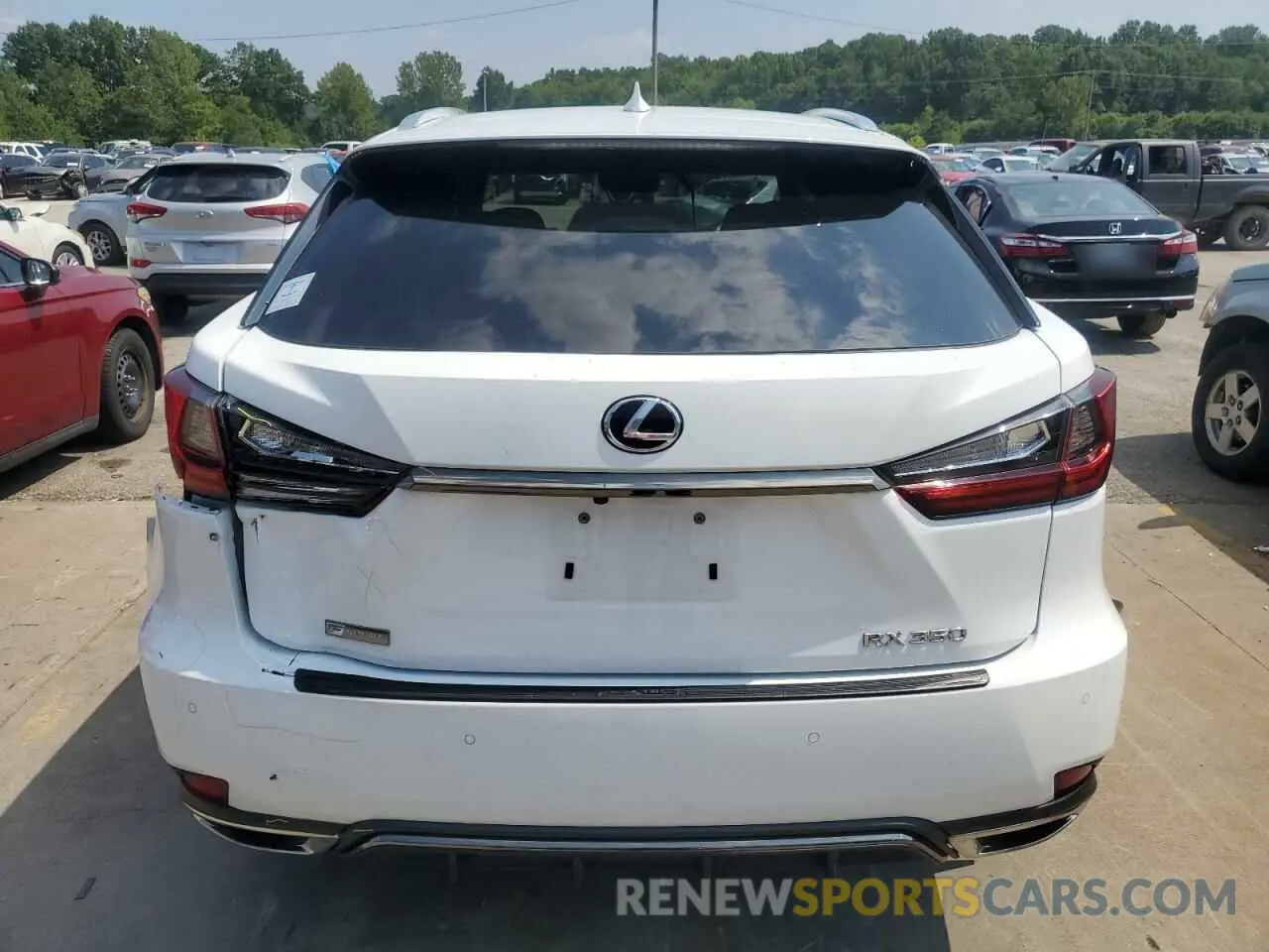 6 fotografías del automóvil dañado 2T2SZMDA5MC272494 LEXUS RX 350 F S 2021