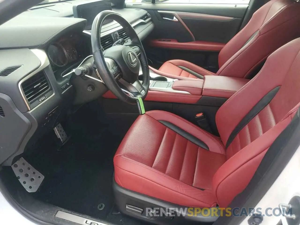 7 fotografías del automóvil dañado 2T2SZMDA5MC272494 LEXUS RX 350 F S 2021