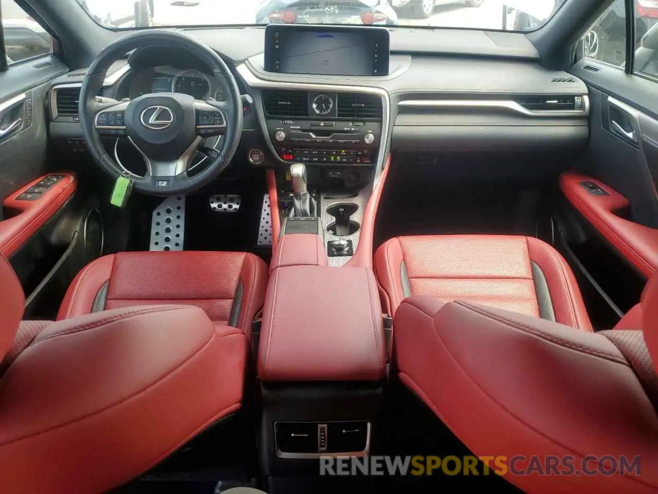 8 fotografías del automóvil dañado 2T2SZMDA5MC272494 LEXUS RX 350 F S 2021