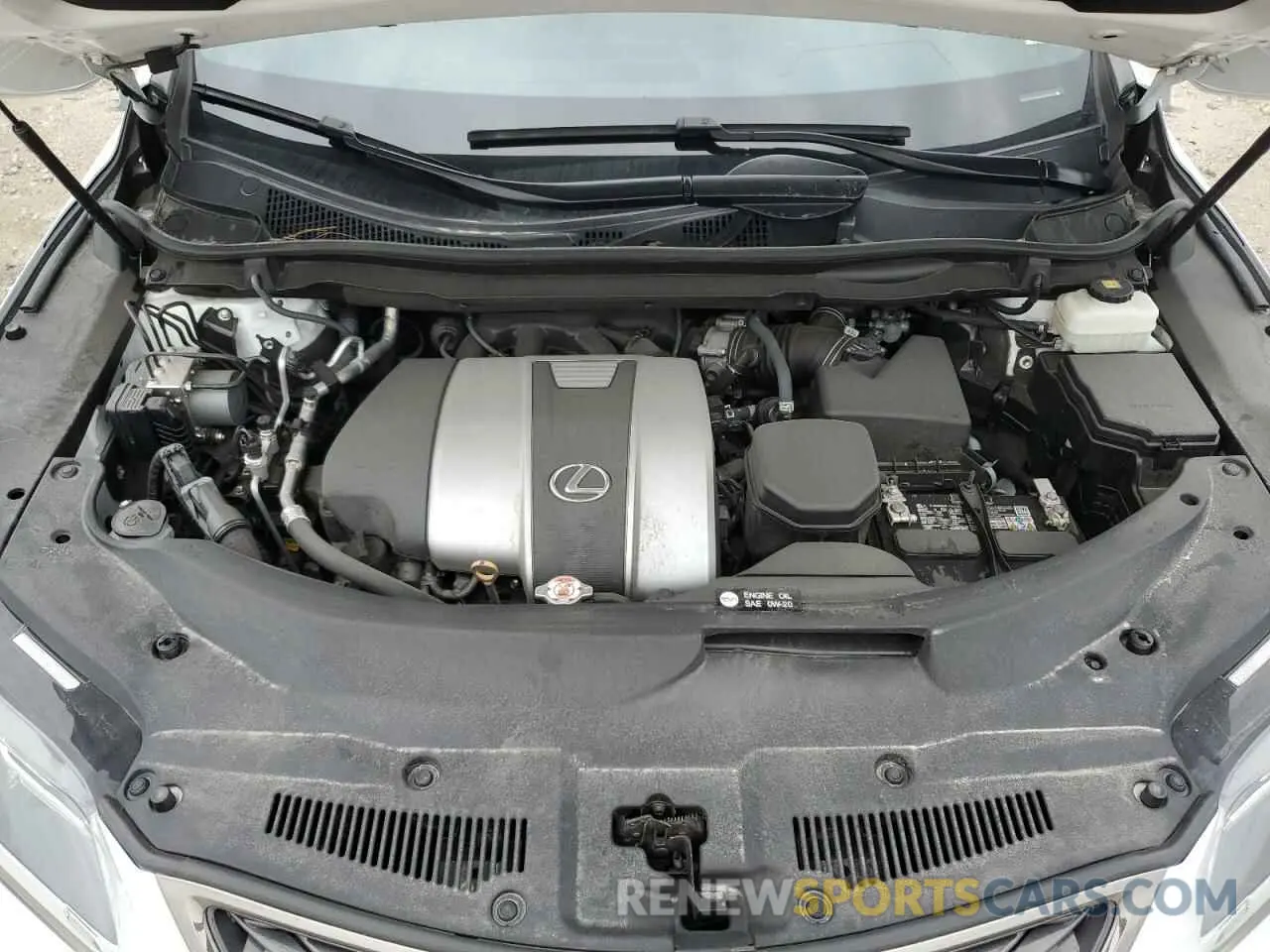 12 fotografías del automóvil dañado 2T2SZMDA6MC291491 LEXUS RX 350 F S 2021