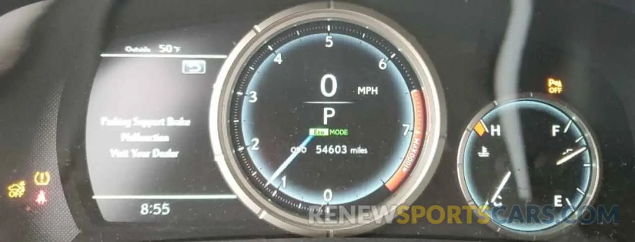 9 fotografías del automóvil dañado 2T2SZMDA6MC291491 LEXUS RX 350 F S 2021