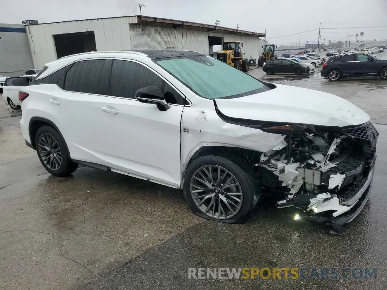 4 fotografías del automóvil dañado 2T2YZMDA0MC261123 LEXUS RX 350 F S 2021