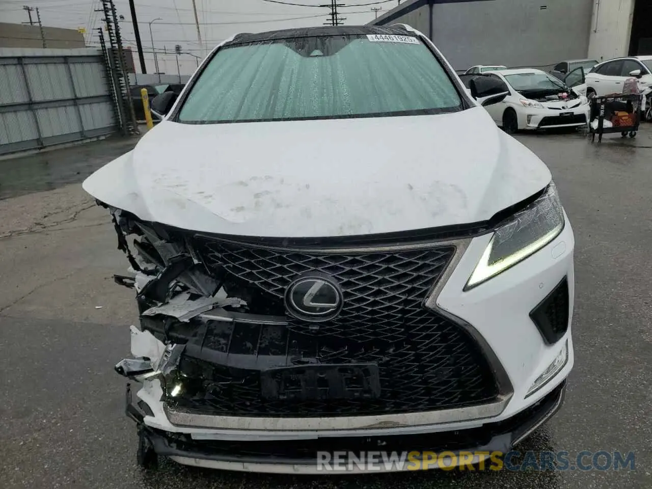 5 fotografías del automóvil dañado 2T2YZMDA0MC261123 LEXUS RX 350 F S 2021
