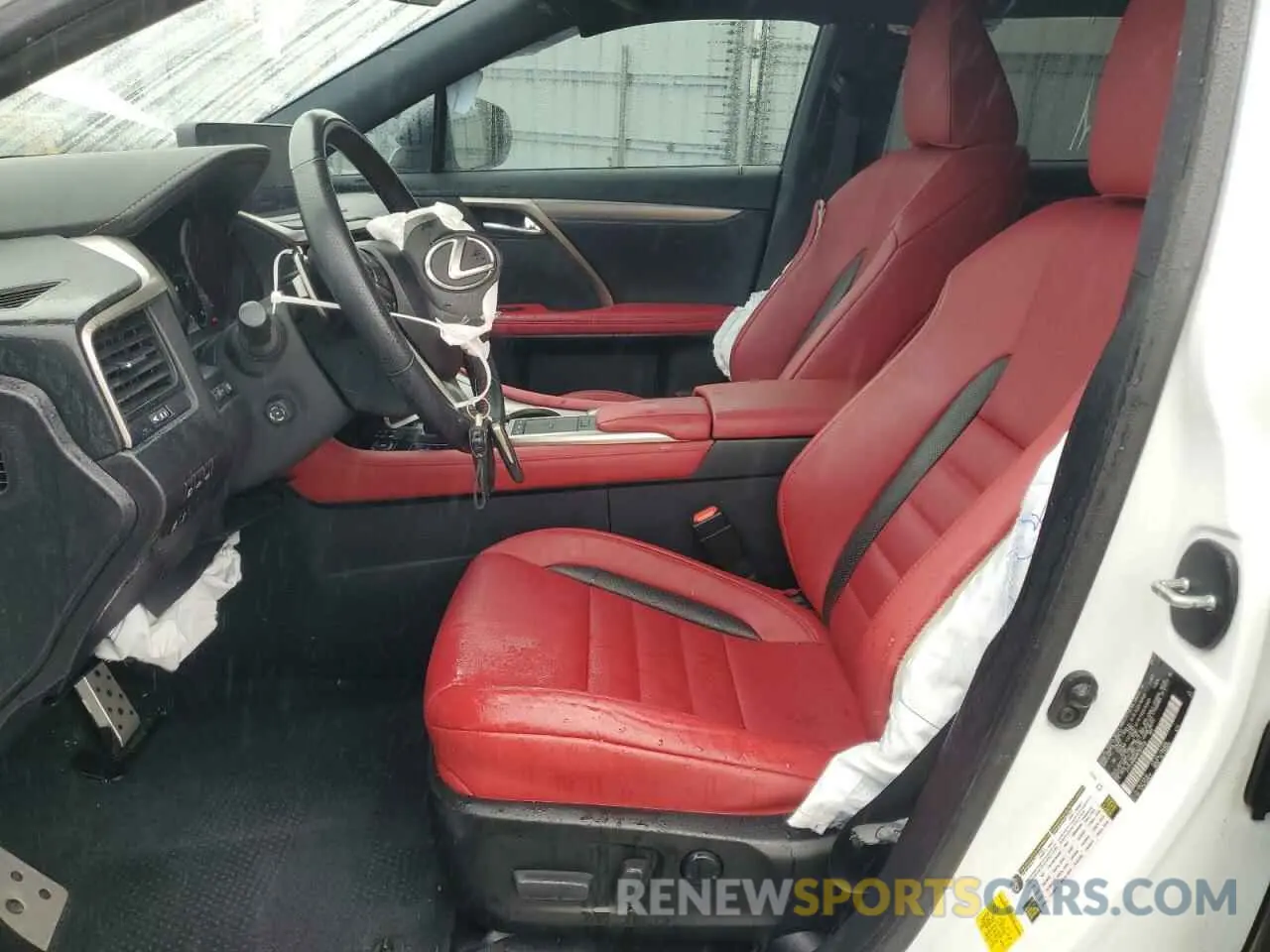 7 fotografías del automóvil dañado 2T2YZMDA0MC261123 LEXUS RX 350 F S 2021