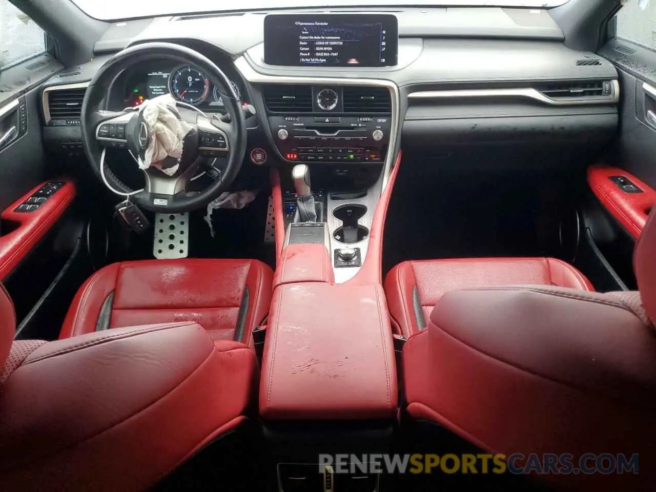 8 fotografías del automóvil dañado 2T2YZMDA0MC261123 LEXUS RX 350 F S 2021